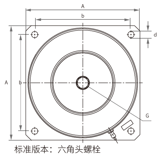 SLM 系列空气弹簧减震垫脚(图2)